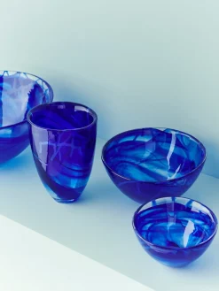 Contrast bowl 160 mm, Blue-blue