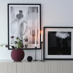 Cooee candle holder 29 cm, black