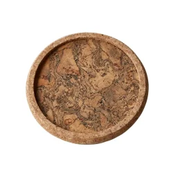 Cork bottle coaster, Natural