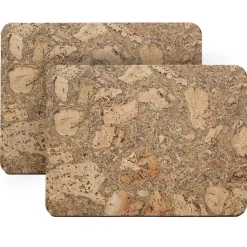 Cork placemat 30x40 cm 2-pack, Natural