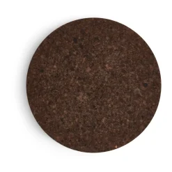 Cork trivet smoked, Ø27 cm