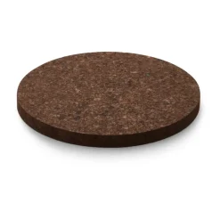 Cork trivet smoked, Ø27 cm