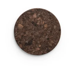Cork trivet smoked, Ø19 cm