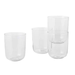 Corky glass high 4-pack, Clear