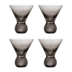Corliss cocktail glass 4-pack, Grey