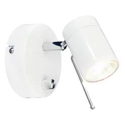 Correct wall lamp, White