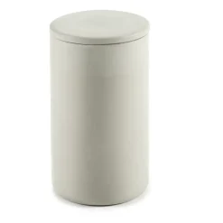 Cose storage jar with lid 7 cm, Beige