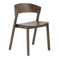 Cover Side Chair, Stained dark brown
