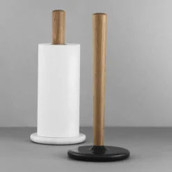 Craft kitchen roll holder, black marble