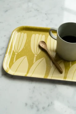 Crocus tray 20x27 cm, Yellow