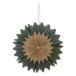 Crystal advent star Ø55 cm, Green