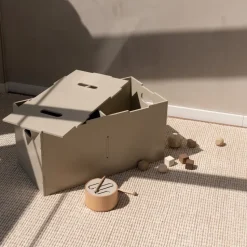 Cube Long storage box, Beige