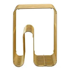 Curve chair, brass