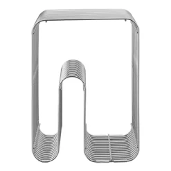 Curve chair, silver