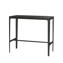 Cut bar table, Black