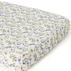 Dainty Muslin fitted sheet, 70x140x20 cm