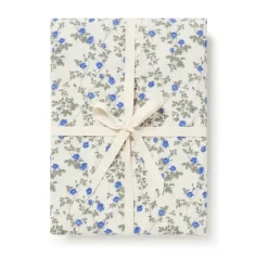 Dainty Muslin fitted sheet, 140x200x30 cm
