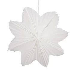 Daisy advent star Ø60 cm, White