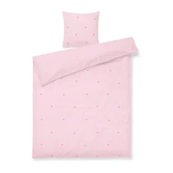 Daisy bedding set 150x210 cm, Pink-red
