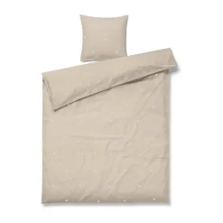 Daisy bedding set 150x210 cm, Sand-white
