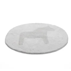 Dala rug Ø55 cm, white