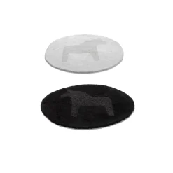 Dala rug Ø55 cm, white