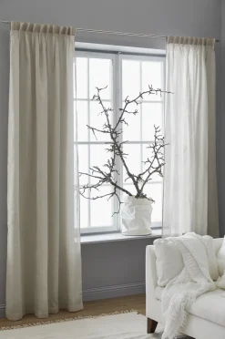 Dalsland curtain heading tape & channel 145x250 cm, Oatmeal
