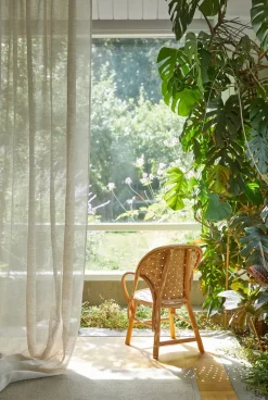 Dalsland curtain heading tape & channel 145x250 cm, Oatmeal