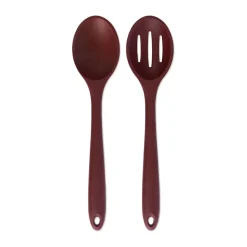 Daniel serving utensils 2 pieces, Burgundy