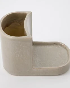 Datura dish brush holder, grey