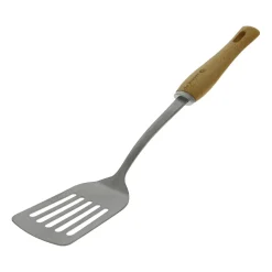 De Buyer B Bois spatula with wooden handle, Stainless steel