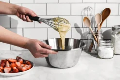 De Buyer dough bowl flat bottom, Ø28 cm
