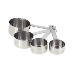 De Buyer measuring cups 60-250 ml 4 pieces, stainless steel
