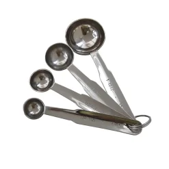 De Buyer measuring cups 1-15 ml 4 pieces, stainless steel