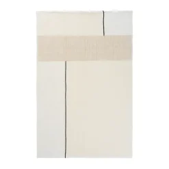 Dela blanket 120x170 cm, Natural-Off-white