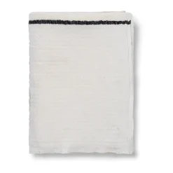 Dela blanket 120x170 cm, Natural-Off-white
