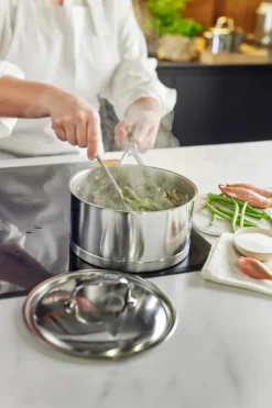 Demeyere Atlantis 7 saucepan with lid, 2.2 L
