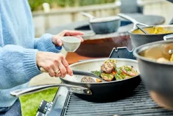 Demeyere Black 5 wok pan stainless steel, Ø30 cm