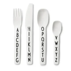 Design Letters children's cutlery melamine, 4 pieces