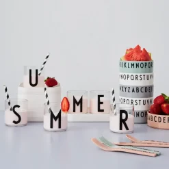Design Letters children's cutlery melamine, Nude