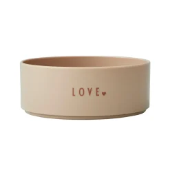 Design Letters favourite bowl mini, Love (beige)