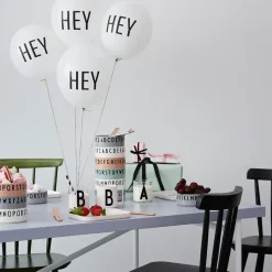 Design Letters Kids glass, A