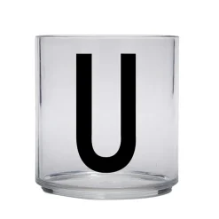 Design Letters Kids glass, U