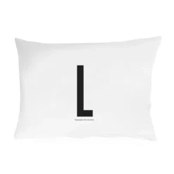 Design Letters pillow case 70x50 cm, L