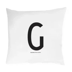 Design Letters pillow case 60x50 cm, G