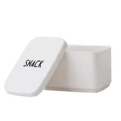Design Letters snack box for lunch box, white