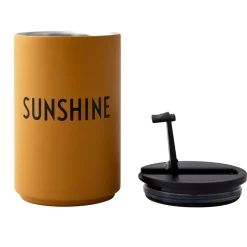 Design Letters thermal mug, sunshine