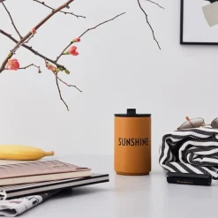 Design Letters thermal mug, sunshine