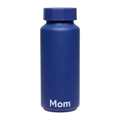 Design Letters thermos, Mom-midnight blue