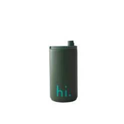 Design Letters travel mug 35 cl, Hi-myrtle green